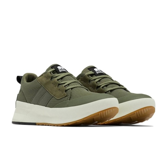 Sorel Out N About III Low Sneakers Stone Green Sea Salt Comfortable Shoes 9.5‎ - Picture 1 of 11